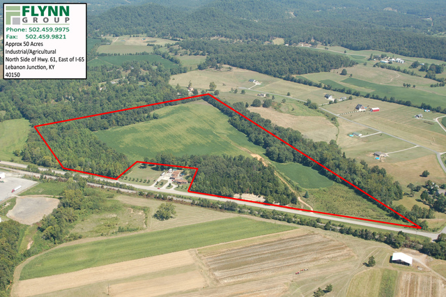 North Side of Highway 61 - Birdseye Property Outline 2